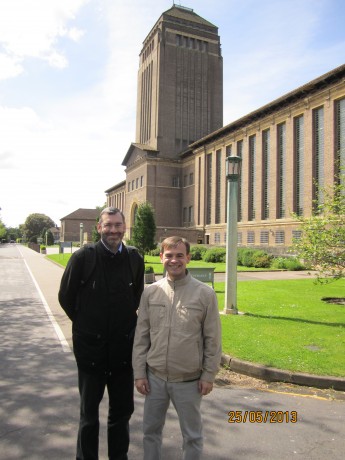 Philip and I by the University of Cambridge library