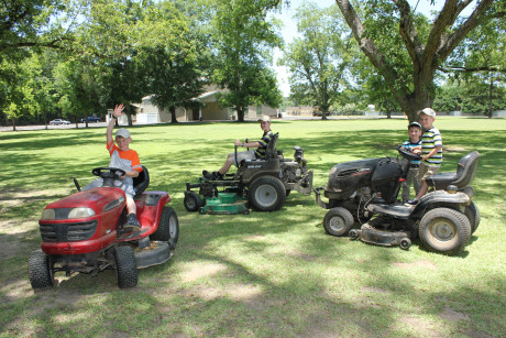 The yard crew