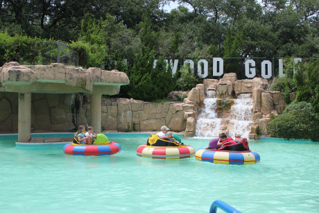 Bumper boat fun